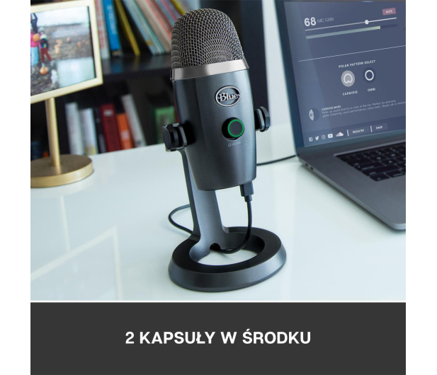 Blue Microphones Yeti Nano Shadow Grey - 652721 - zdjęcie 12